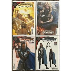 Return of The Valkyries #1, 1B, 1E, 1 LTD 1 for 10 RIV (2021 DC) Lot of 4